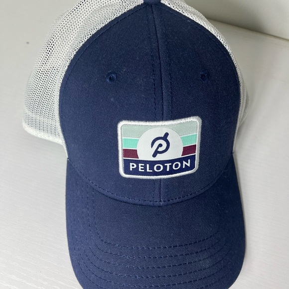 Peloton Other - Peloton Dark Blue and White Cap